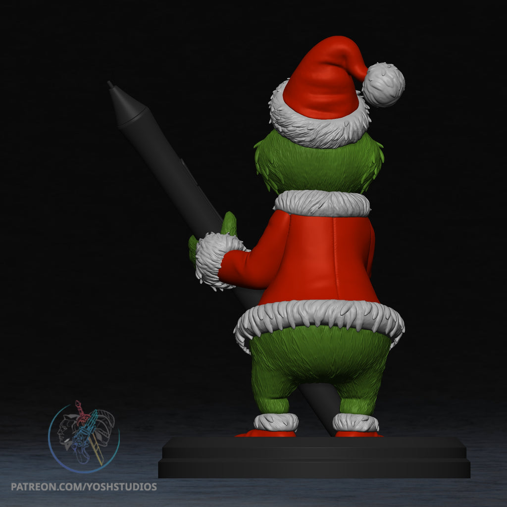Holiday Humbug Pen Holder