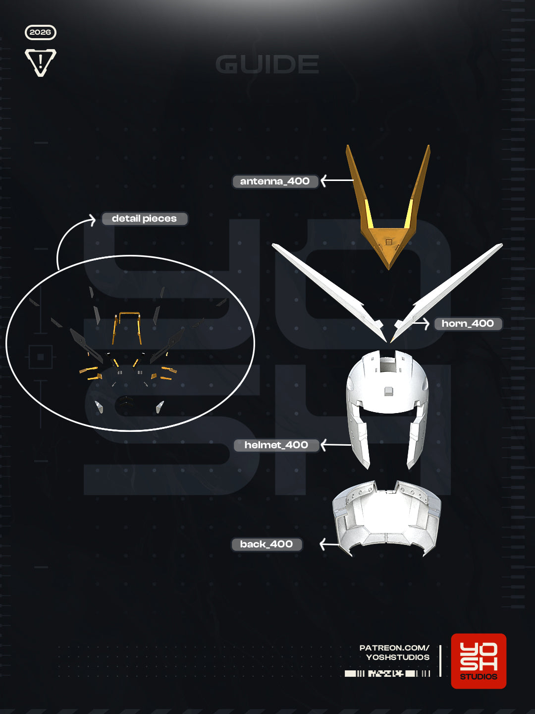 Gundam Mighty Strike Helmet