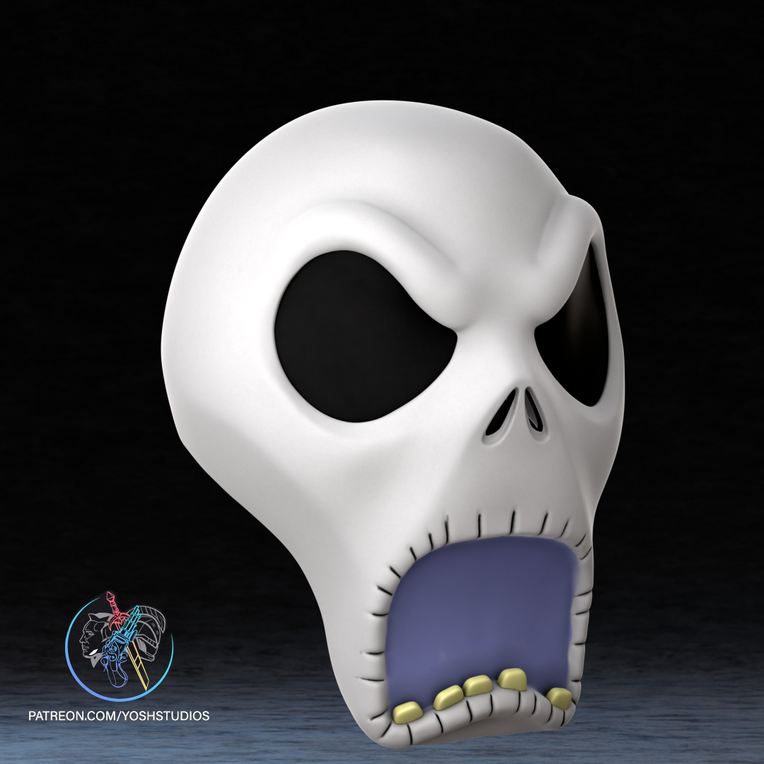 Jack Skellington Helmet