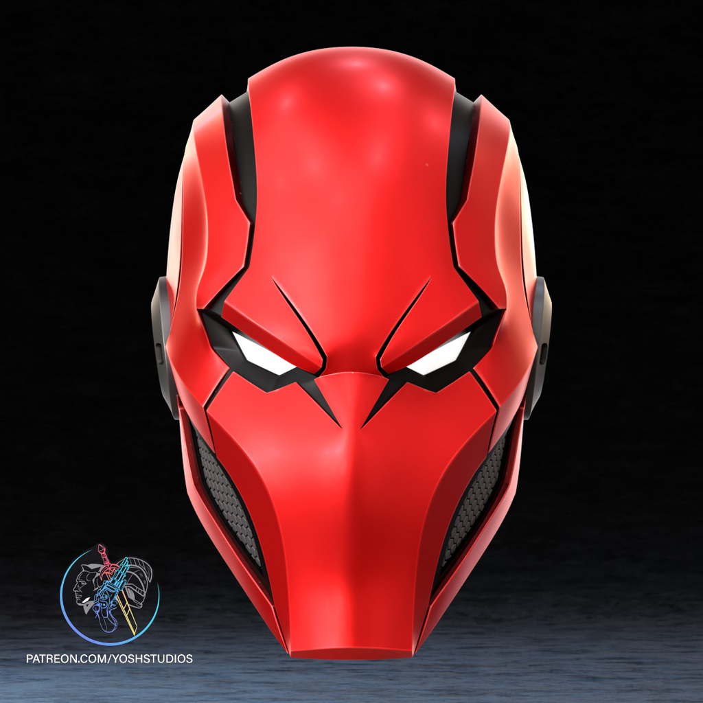 Crimson Outlaw Helmet