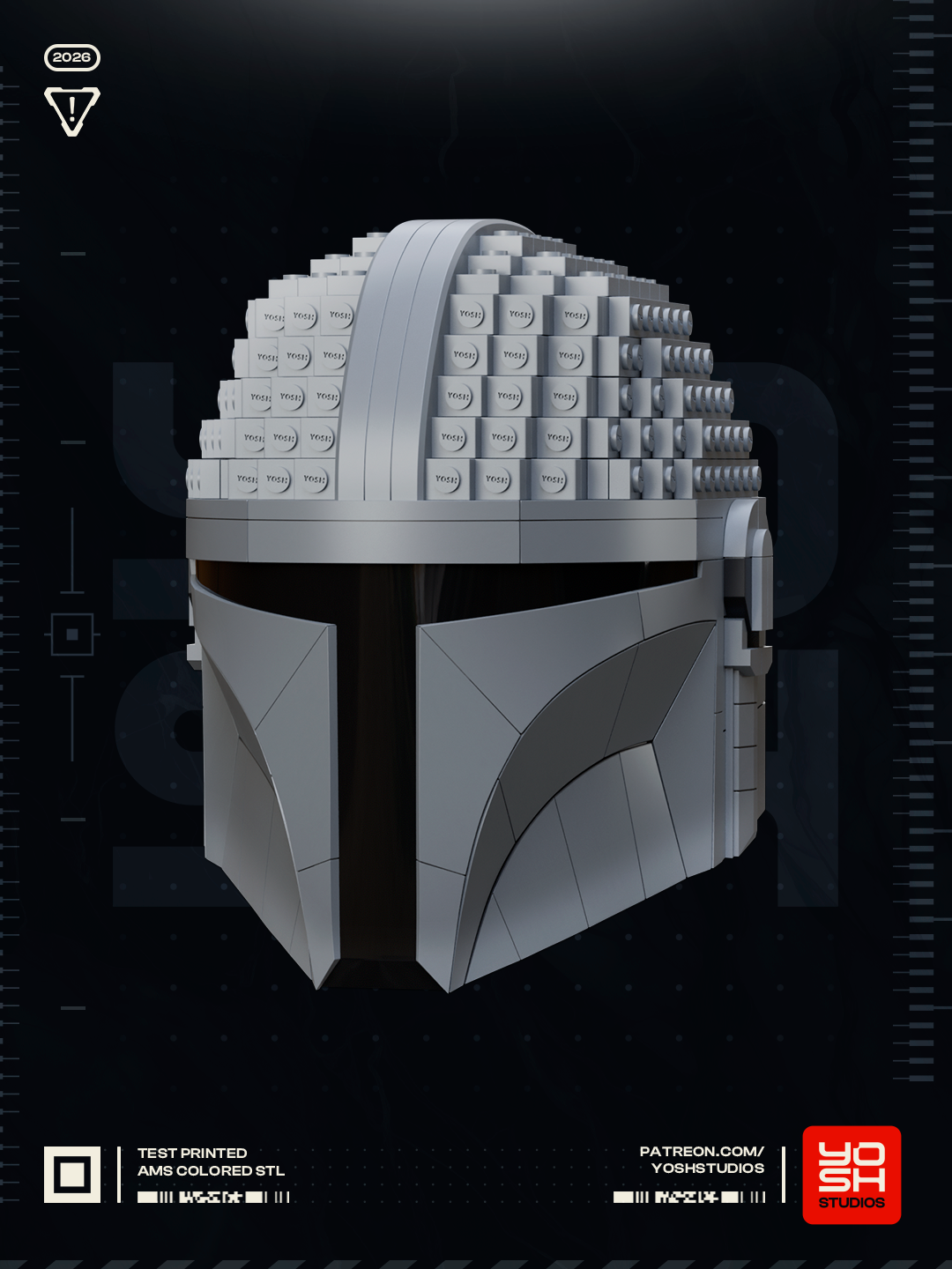 Brick Bounty Hunter Helmet