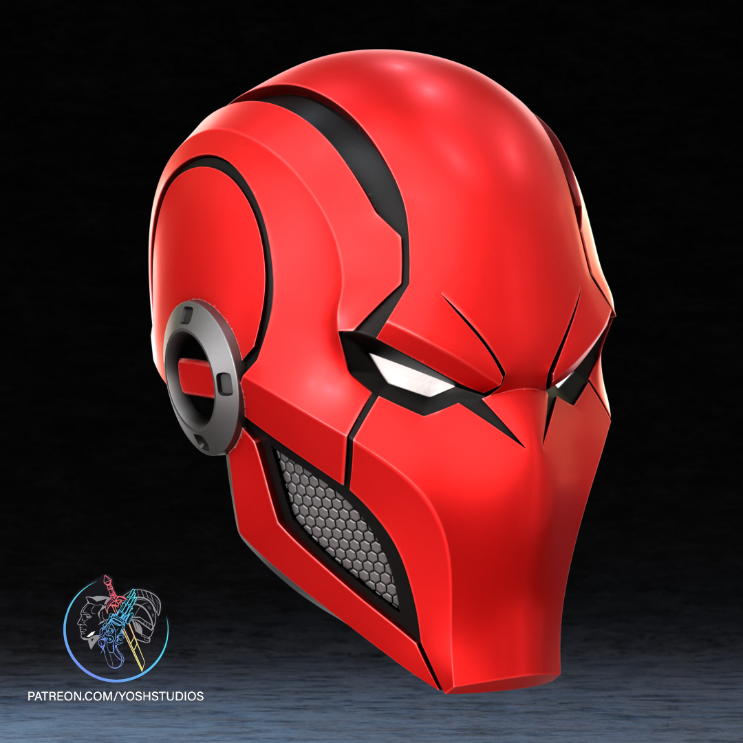 Crimson Outlaw Helmet