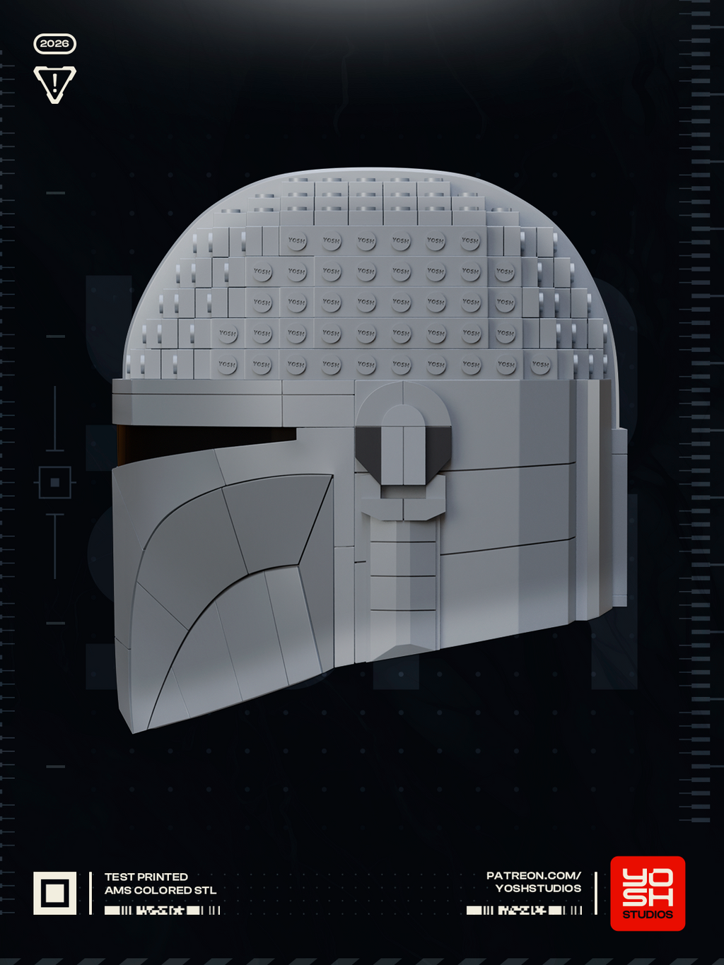 Brick Bounty Hunter Helmet