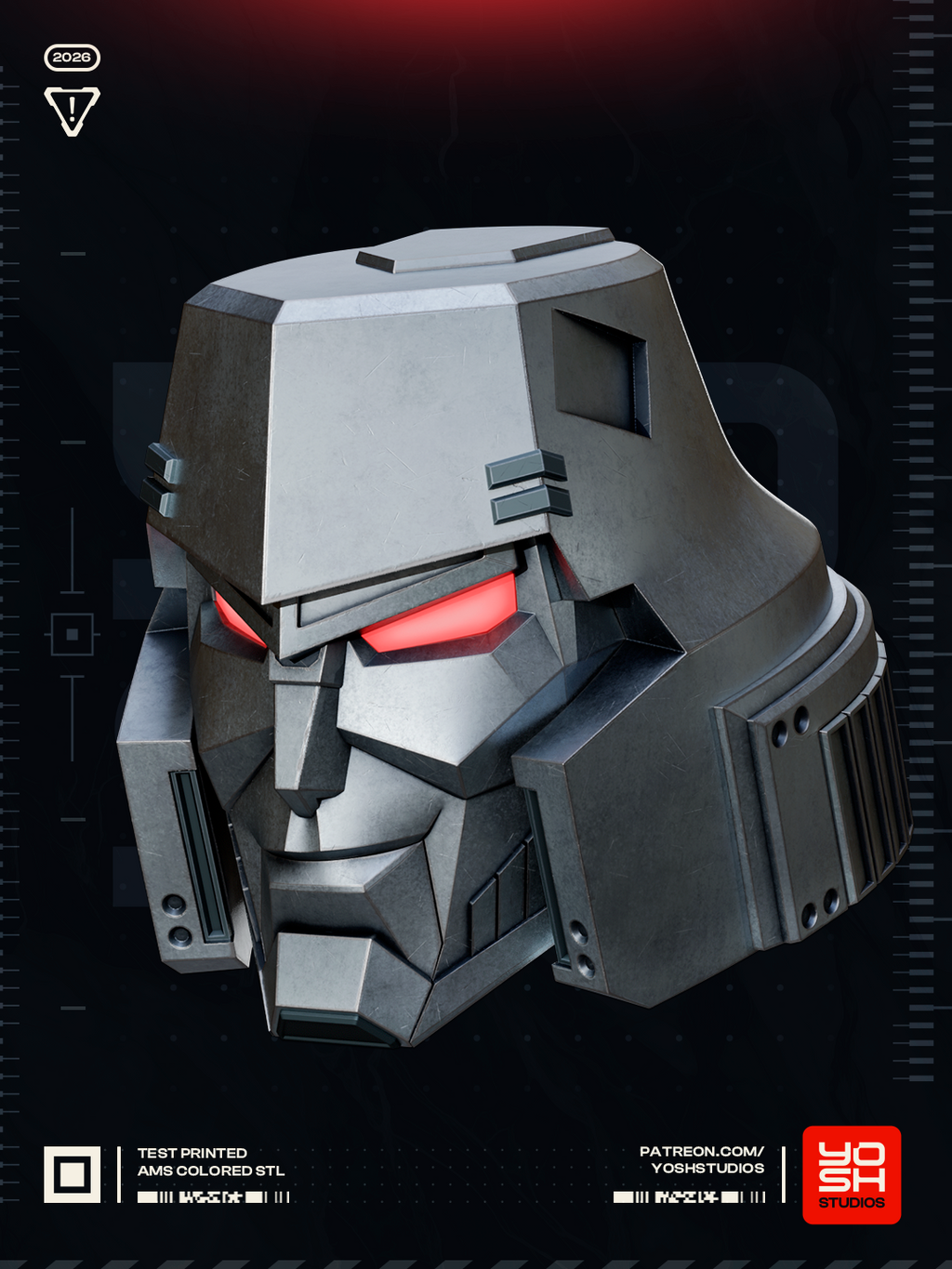 Iron Tyrant F1 Helmet