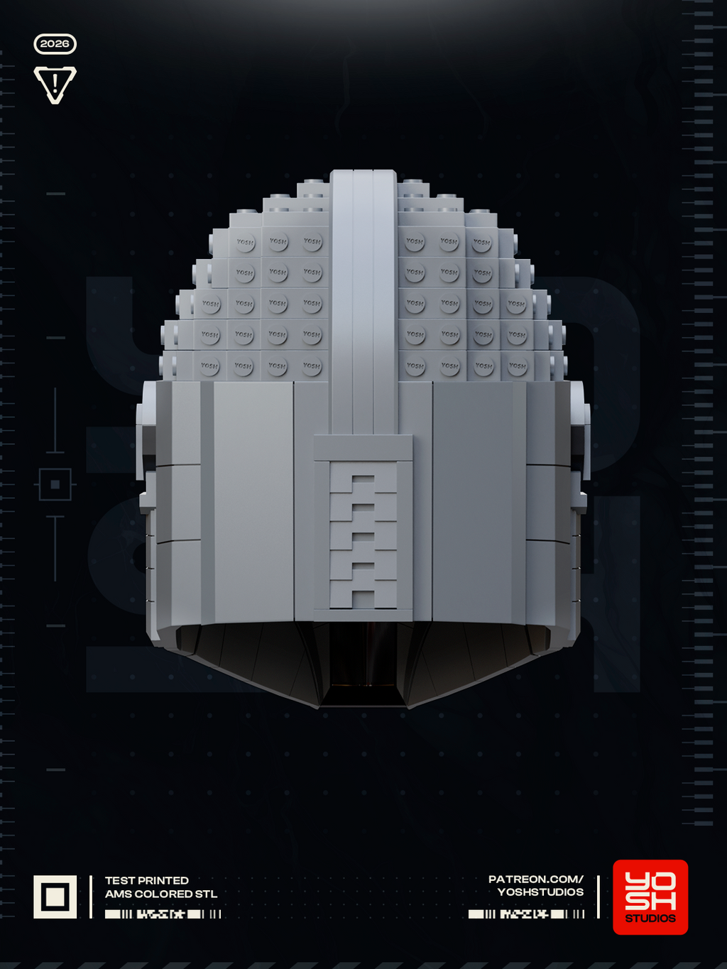 Brick Bounty Hunter Helmet