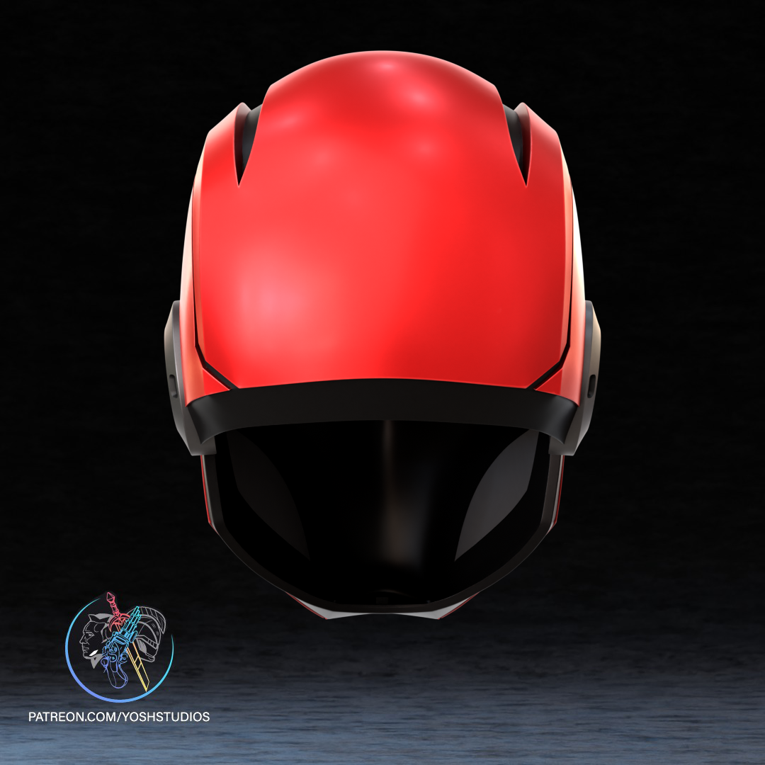 Crimson Outlaw Helmet