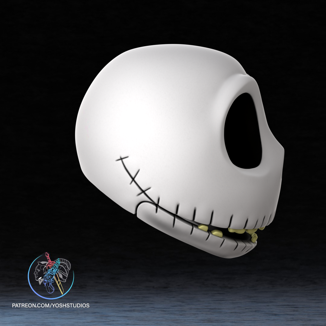 Jack Skellington Helmet