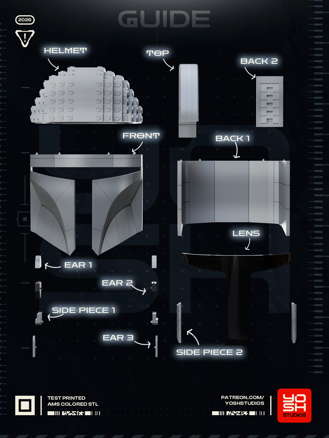 Brick Bounty Hunter Helmet