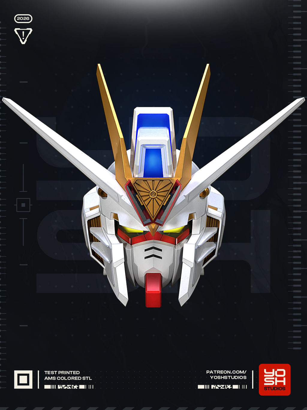 Gundam Mighty Strike Helmet