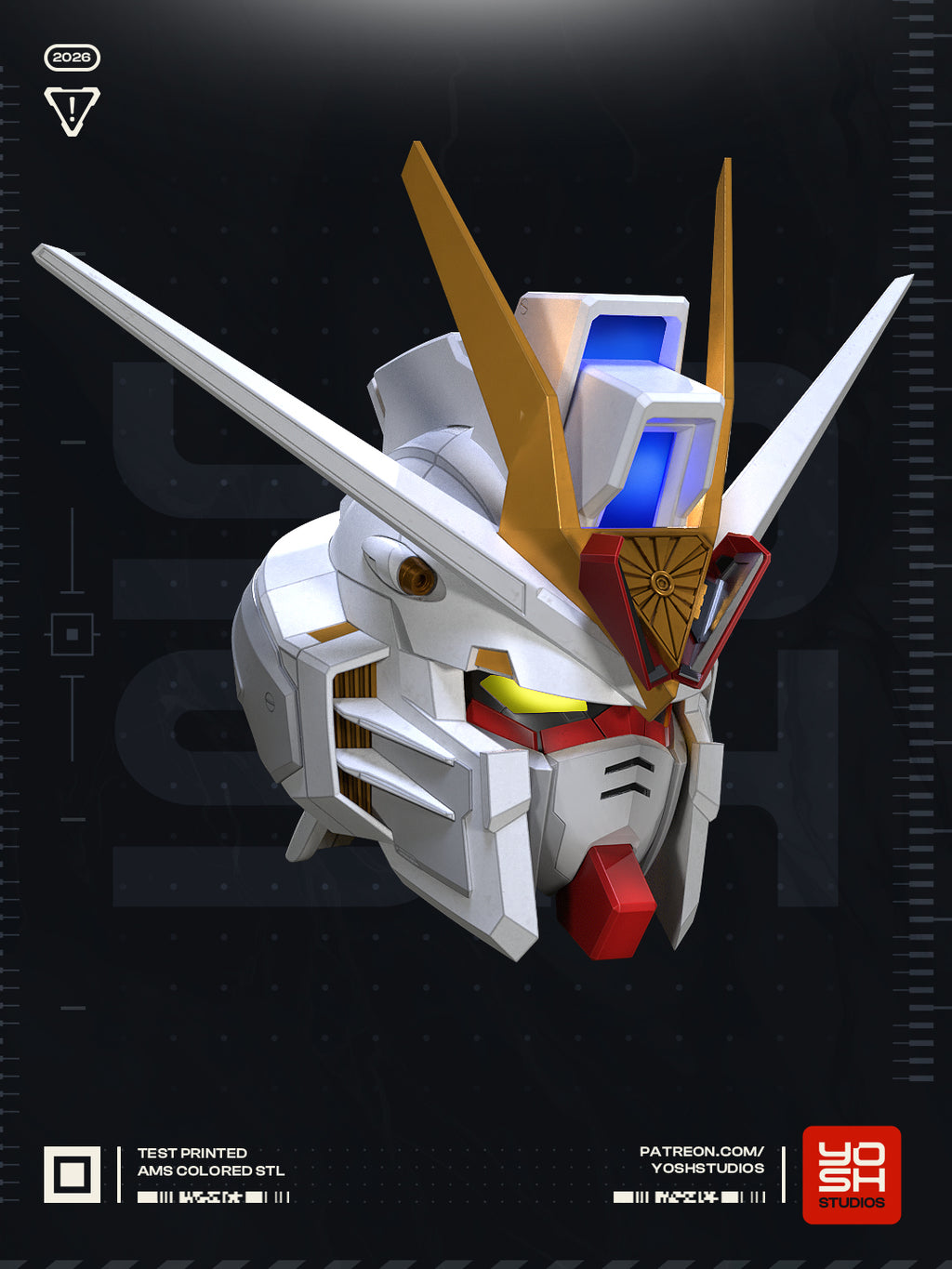Gundam Mighty Strike Helmet