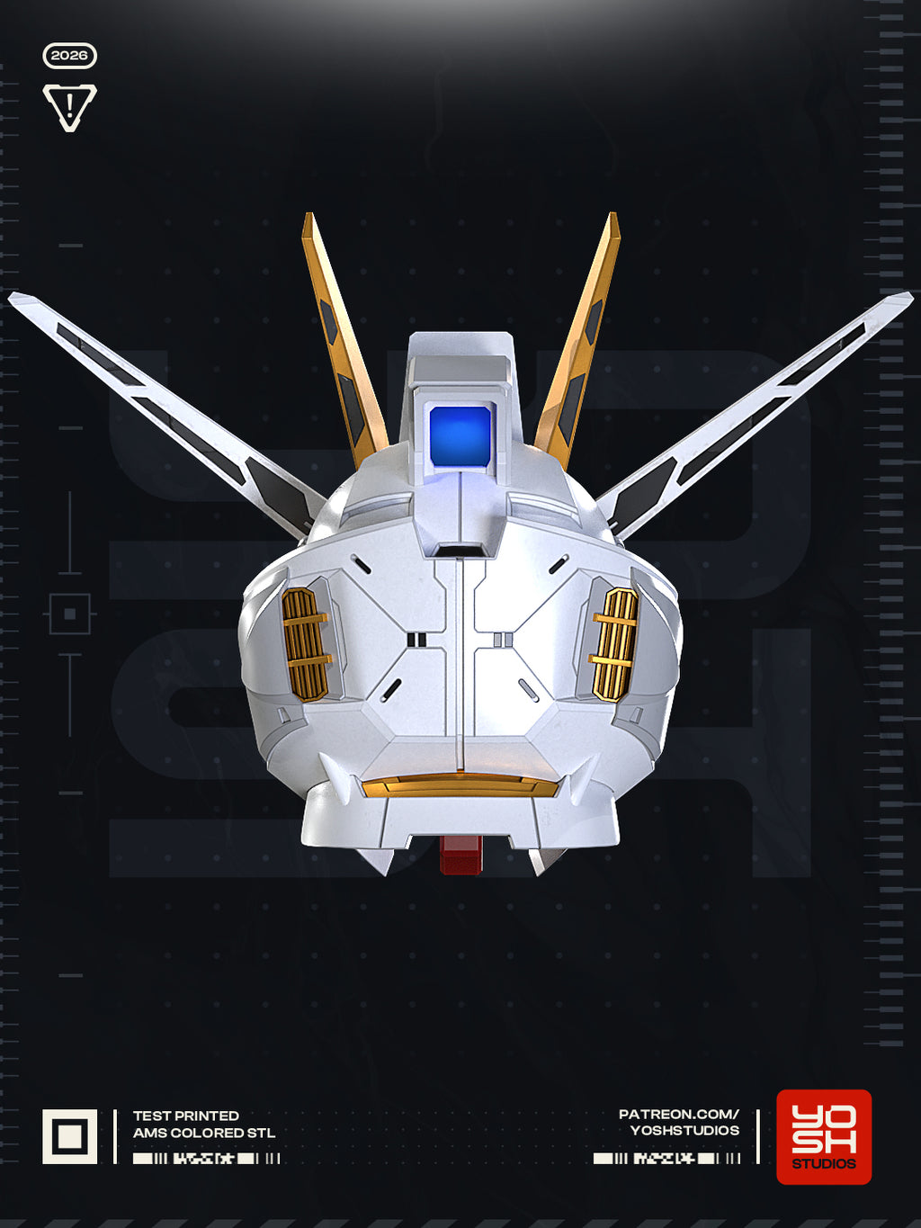 Gundam Mighty Strike Helmet