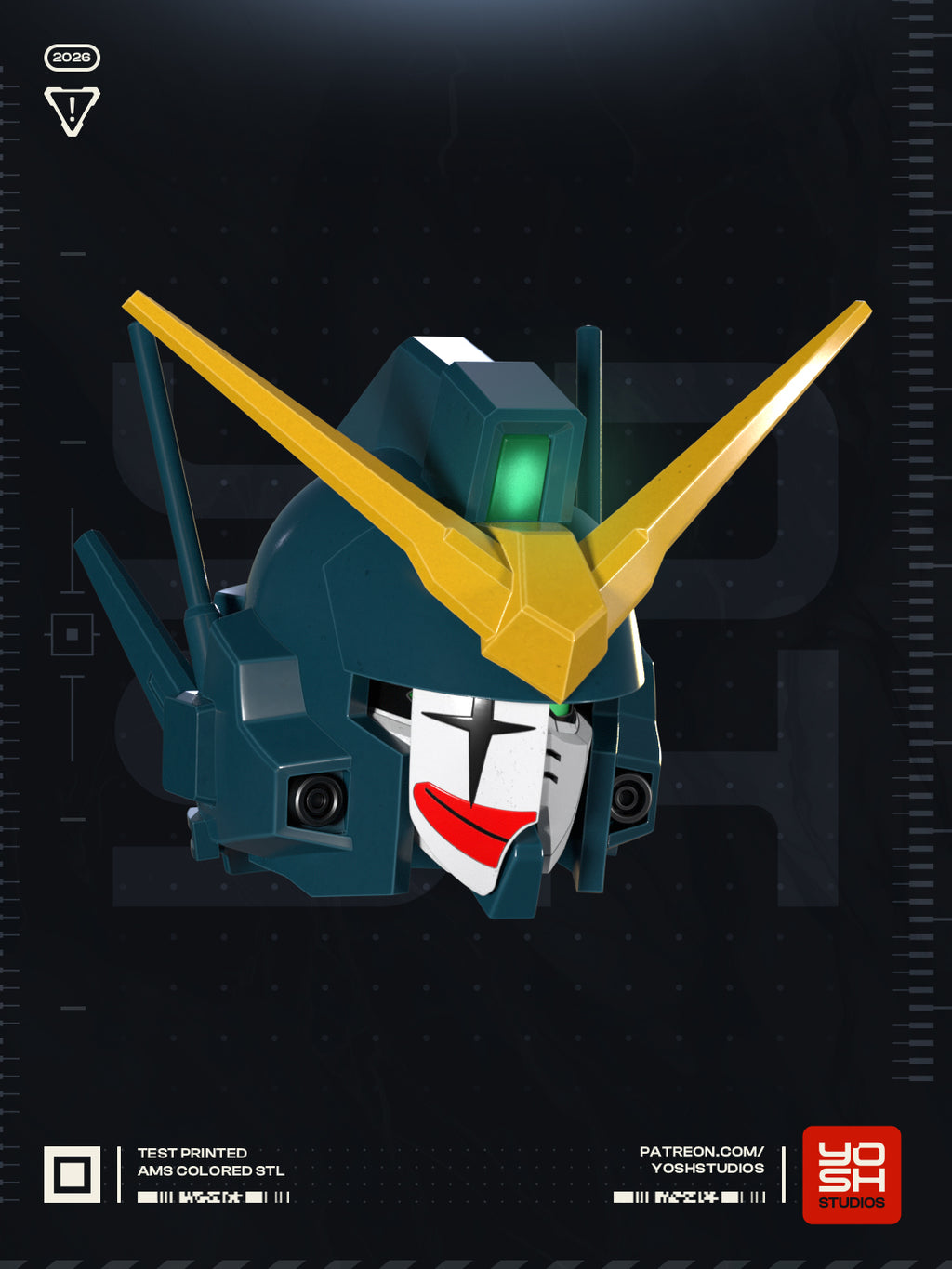 Gundam Heavyarms EW Helmet