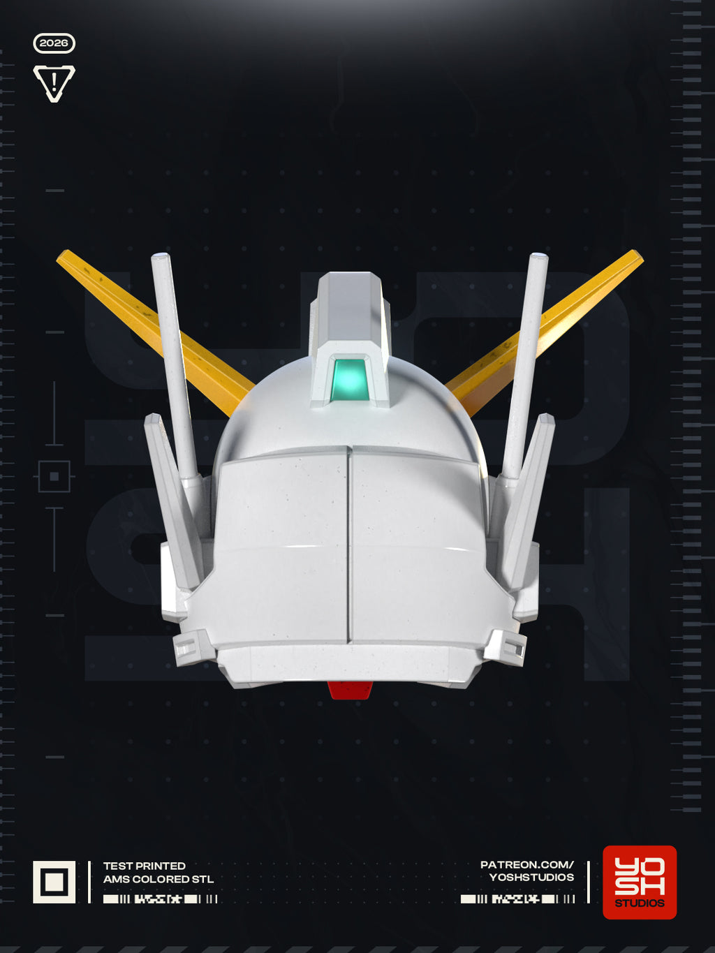 Gundam Heavyarms EW Helmet