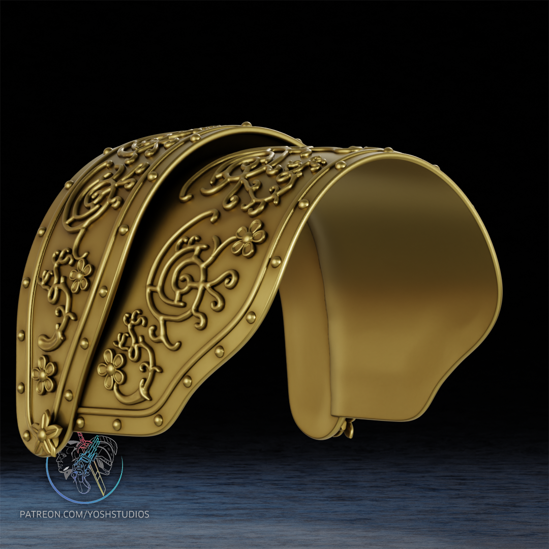 Golden Shoulder Guard