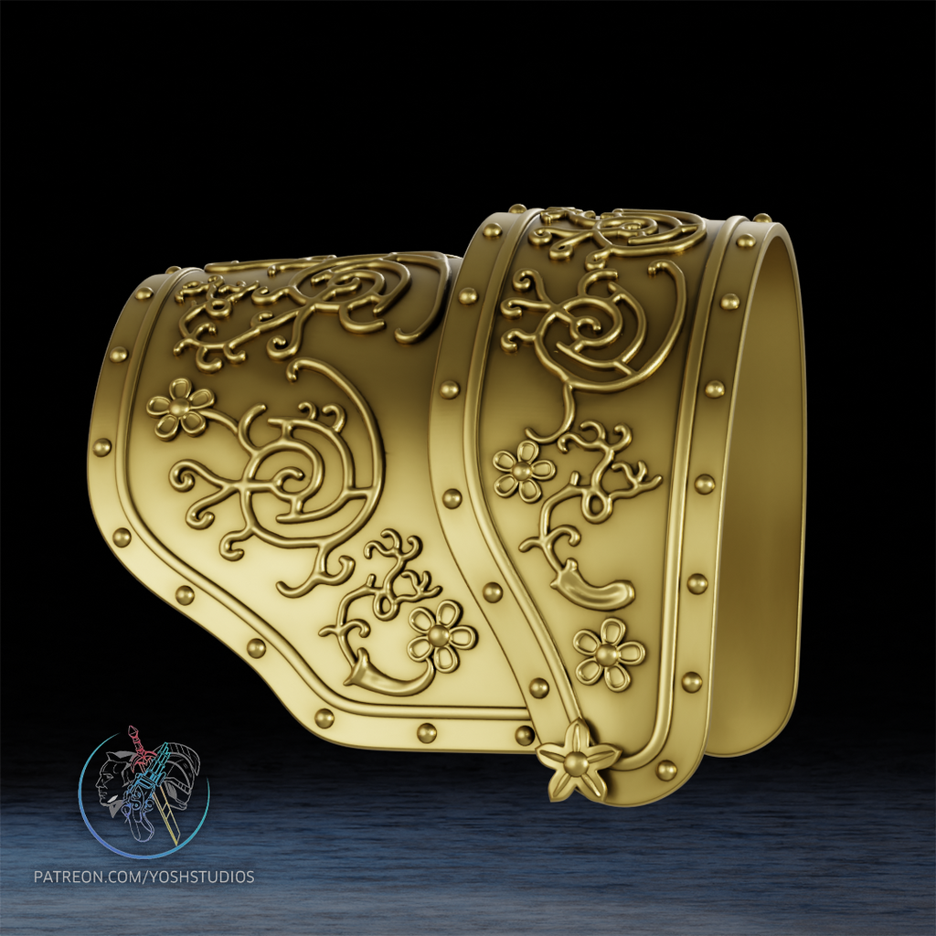 Golden Shoulder Guard