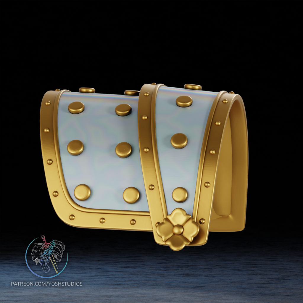 Gold/Silver Shoulder Armor