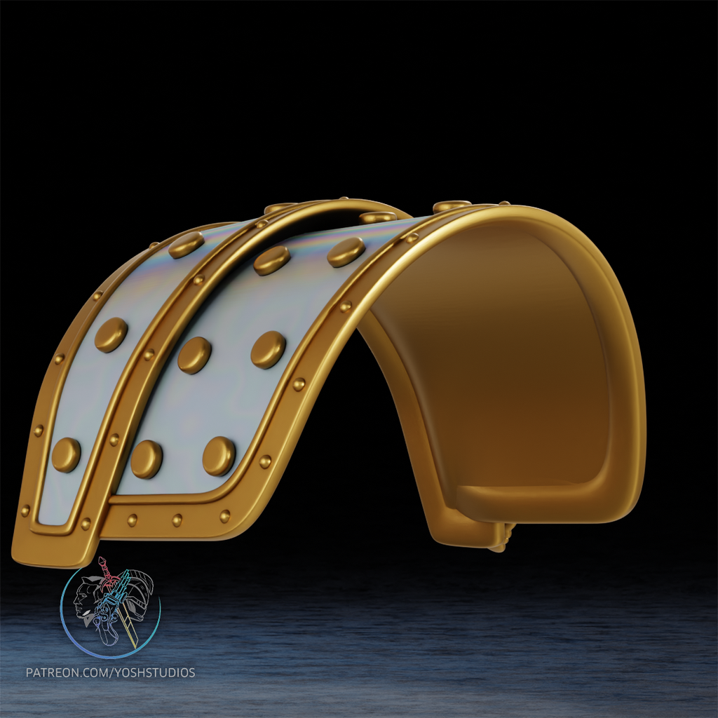 Gold/Silver Shoulder Armor