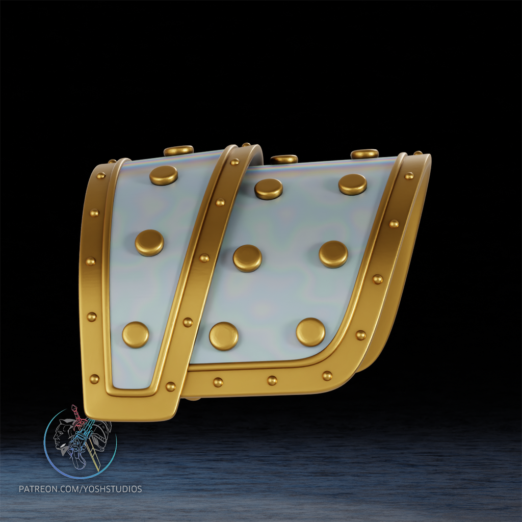Gold/Silver Shoulder Armor