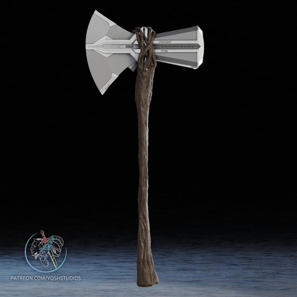 Battle Axe of the Gods Prop