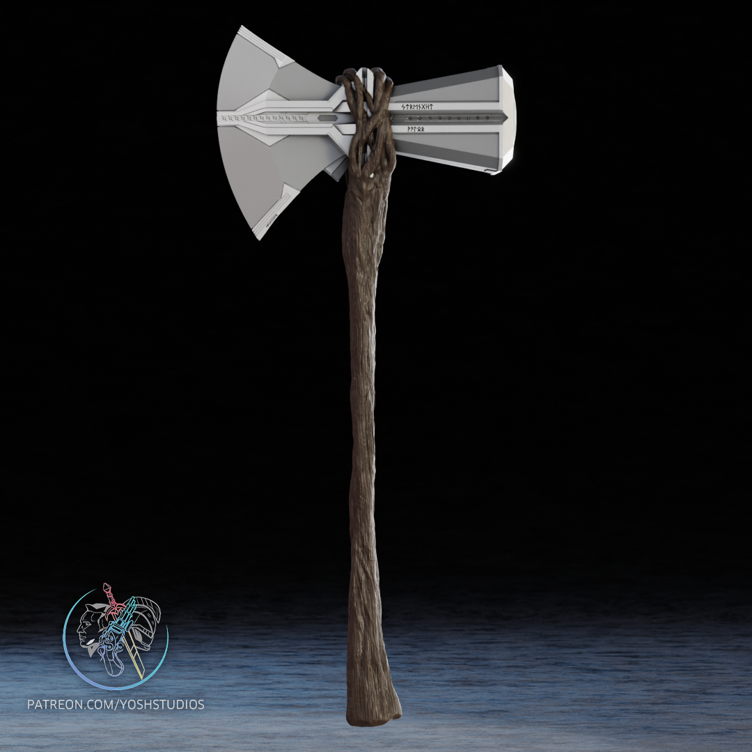 Battle Axe of the Gods Prop
