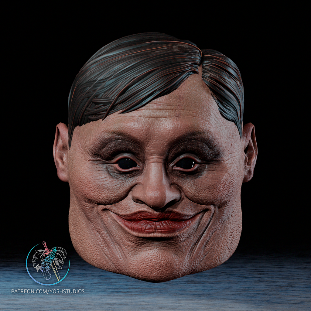 Dandadan Serpio Textured Mask